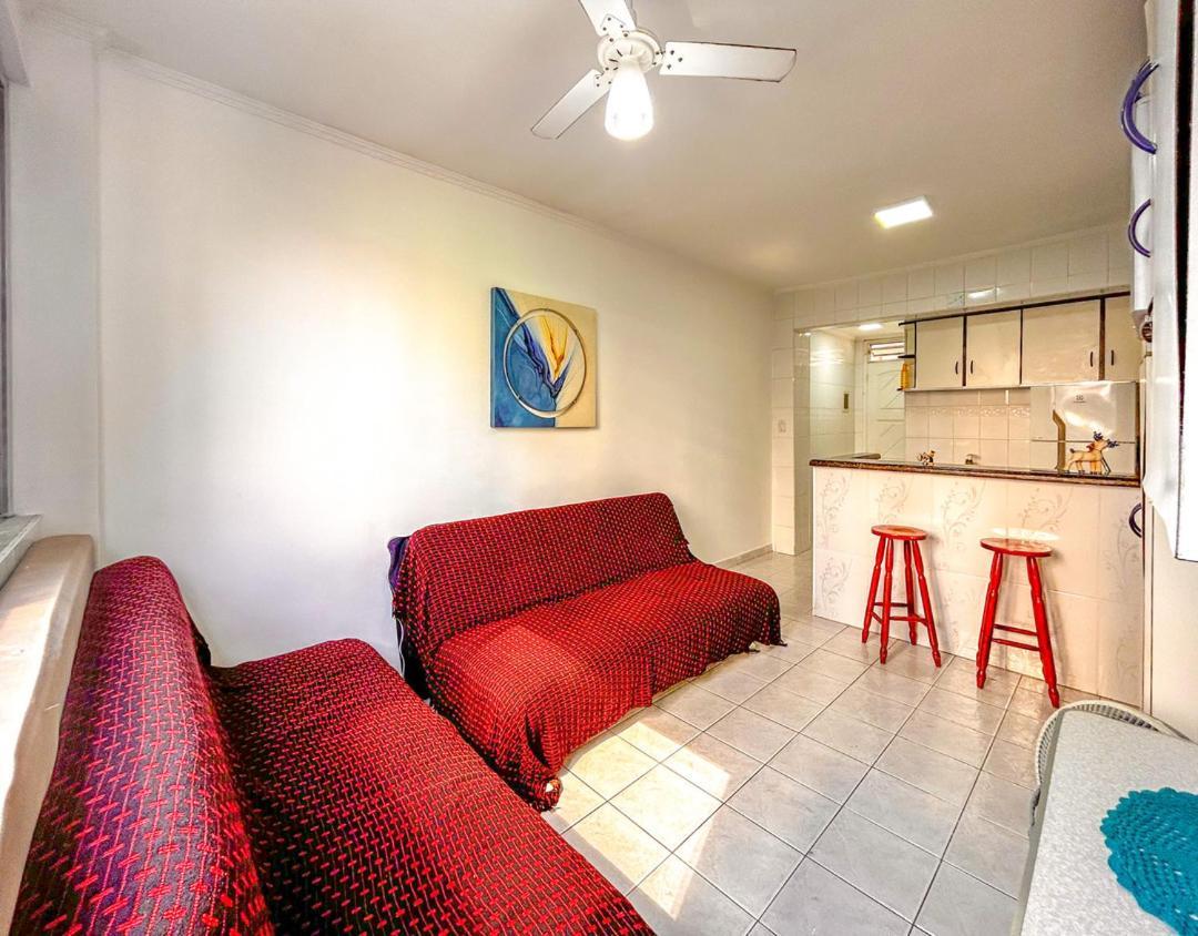 Otimo Loft Pe Na Areia Na Praia Da Guilhermina Sp Apartment ปรายากรันเด ภายนอก รูปภาพ
